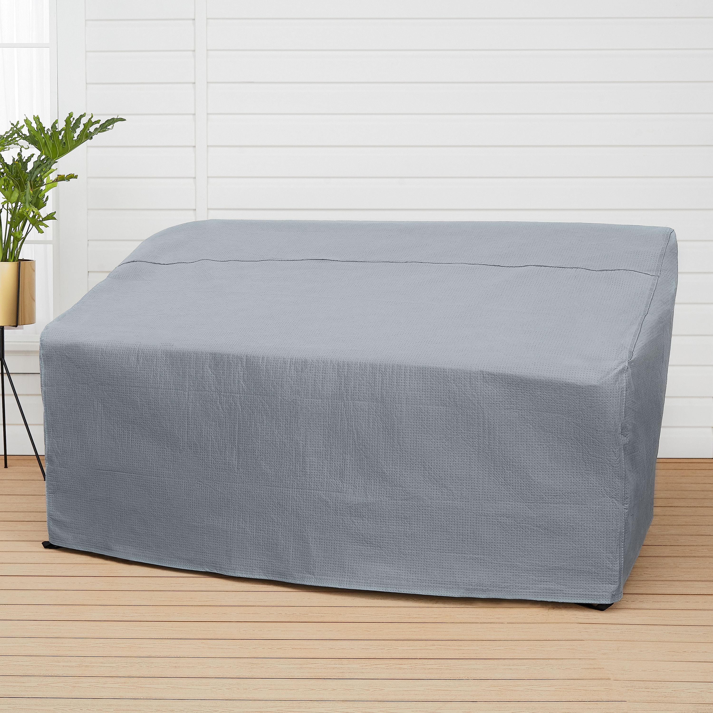 Mainstays Sandell 64 Inch Outdoor Bench Cover, Medium