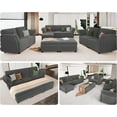 thumbnail image 3 of Merluxy Sectional Sofa- Modular Sectional Couch for Living Room, Middle Seat(Grey Bouclé), 3 of 5