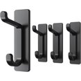 thumbnail image 1 of Ganchos de pared adhesivos, toallero de baño, soporte para trapo de cocina, perchero adhesivo, accesorios de pared, no requiere taladrar, resistente al agua, a prueba de óxido, 1 of 5