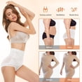thumbnail image 5 of Shapewear Tummy Control High Waisted Shapewear Panty Girdle Body Shaper Briefs Seamless for Women, 5 of 7
