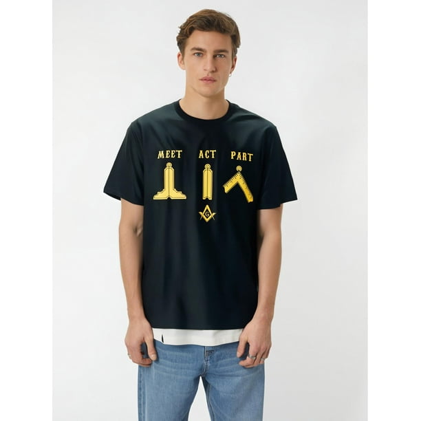 Camiseta masónica para el Día del Padre, ideal para adultos, hombres, mujeres, adolescentes y jóvenes.
