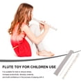 thumbnail image 3 of FUTUREORYY 1Set Beginner Plastic Clarinet White 8-Hole Student Wind Instrument with Clear Sound, 3 of 7