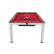 Playcraft Glacier 7 Pool Table with Dining Top