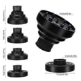 thumbnail image 4 of Universal Collapsible Hair Dryer Diffuser Attachment Compatible With Blow Dryers, 4 of 4