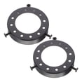 thumbnail image 4 of Iron Lampshade Cover Ring Black For Ceiling Lamp Bedroom 2Pcs 2.8X2.8In, 4 of 8