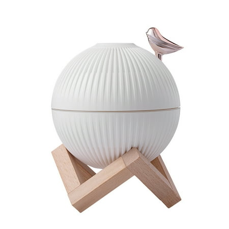 

330mL Lark Mist Humidifier With Night Light Quiet Bird Shaped Humidifier Cool Desktop USB Powered Humidifier for Home Travel Office Bedroom BabyRoom