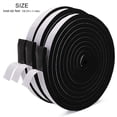 thumbnail image 3 of YQHWQ x Inch ft. Weatherproof Foam Insulation Tape 1 Inch 49 ft. Weatherproof Foam Insulation Tape 1/2 Inch 1 Inch Wide, 3 of 5