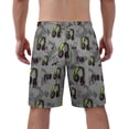 thumbnail image 3 of NICKSUN Men's Swim Trunks, Cute Print Quick Dry Summer Board Beach Shorts with Mesh Lining and Pockets, 3 of 6