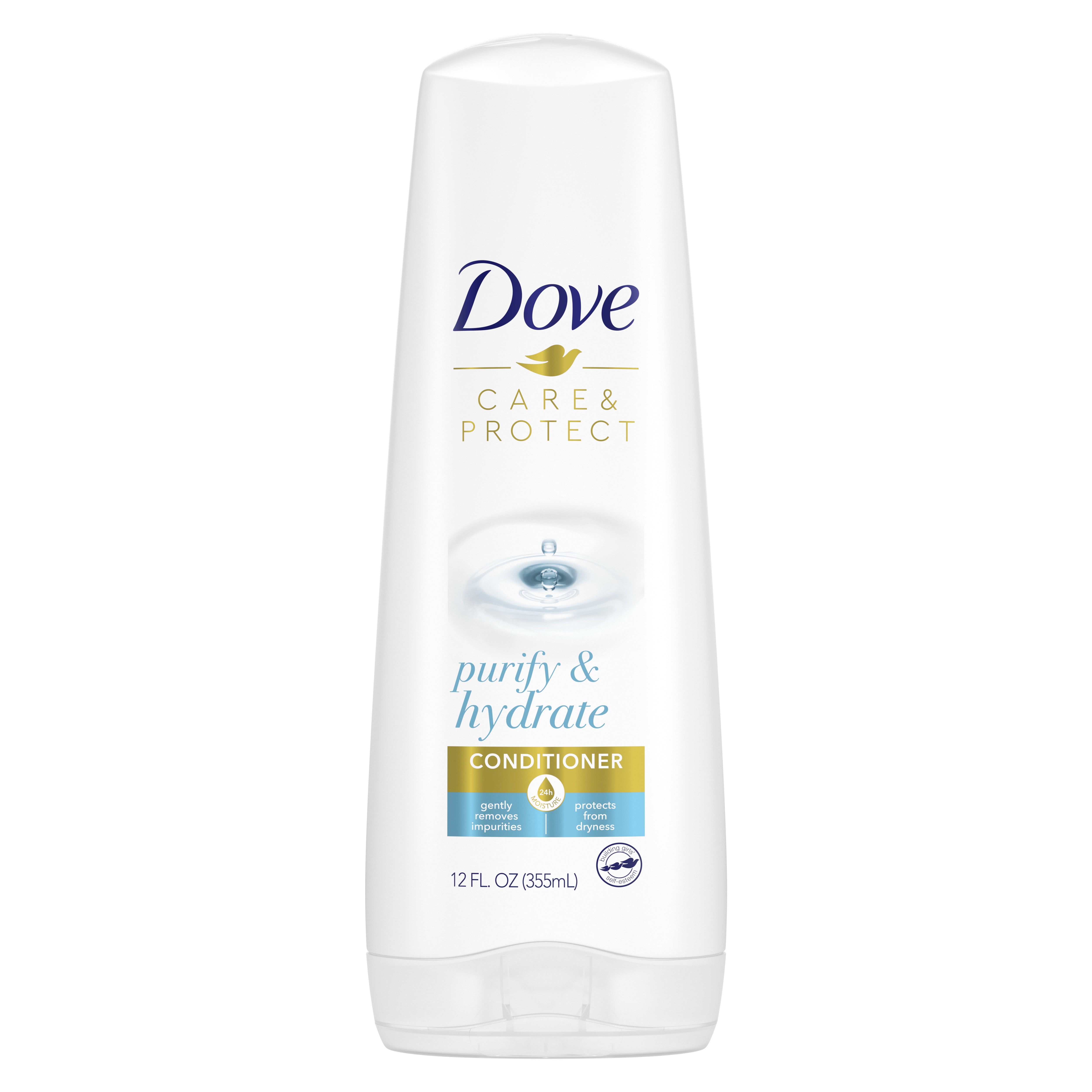 Dove Care & Protect Conditioner Purify & Hydrate, 12 oz