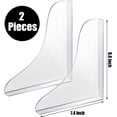 thumbnail image 4 of Xilong Bathtub Corner Splash Guards, Transparent, 4 of 7