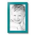 thumbnail image 2 of ArtToFrames 8x13 inch Distressed Aqua Picture Frame, Green Wood Poster Frame (4485), 2 of 8