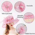 thumbnail image 5 of Women's Church Derby Dress Fascinator Bridal Cap British Tea Party Wedding Hat, 5 of 6