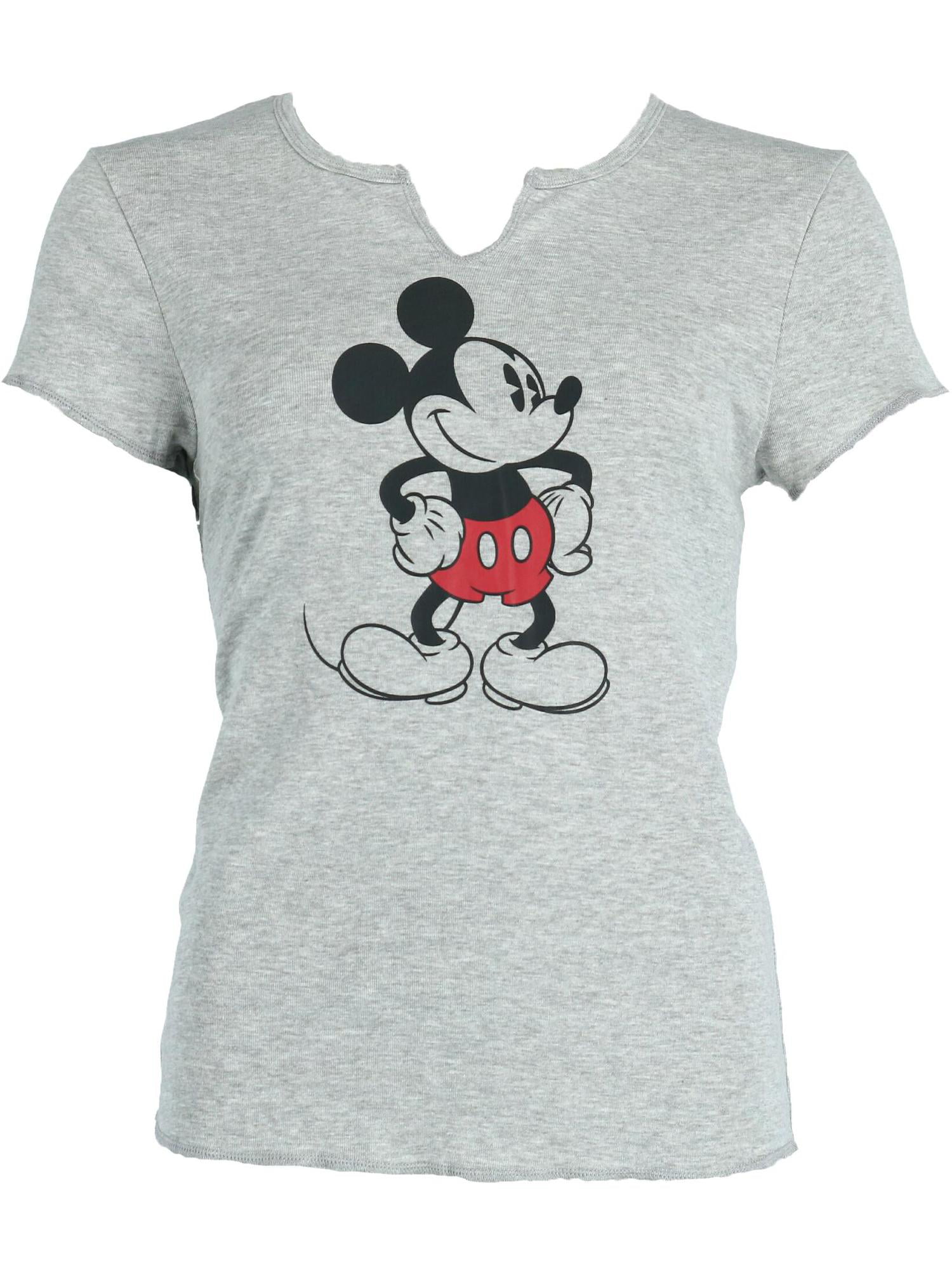 Disney Disney Mickey Mouse V Neck Tee Shirt Women S