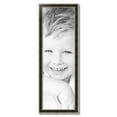 thumbnail image 2 of ArtToFrames 12x37 inch Black Panel With Silver Lip Picture Frame, Multi 12" x 37" Wood Poster Frame (WOM-5093) 1234, 2 of 7