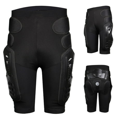 Riding Armor Pants, Heavy Duty Body Protective Shorts Motorcycle Bicycle Ski Armour Pants for Men &