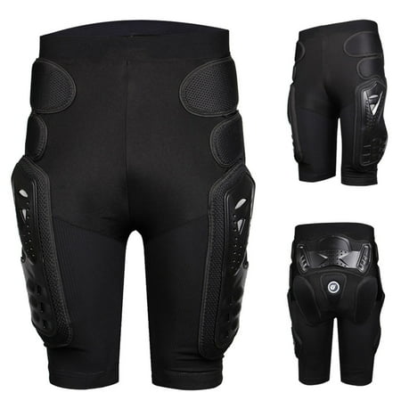 Unisex Moto Sport Protective Gear Hip Pad Motorcross Off-Road Downhill Mountain Bike Skating Ski Hockey Armor Shorts -