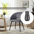 thumbnail image 2 of 20 Pieces Chair Leg Covers, Silicone Chair Feet Caps, Chair Feet Protector with Felt, Silicone Chair Feet Caps for Round Furniture Legs, Clear 12-16mm Transparen, 2 of 5