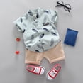 thumbnail image 2 of XJDJHC Baby Boy Summer Clothes Toddler Cartoon Set Clothes Tops+Shorts Summer 1 4Years Boys Outfits T Shirt Boys Outfits&Set Fashion Streetwear 2-3 Years, 2 of 3