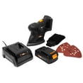 thumbnail image 2 of WEN 20401 20V Max Cordless Detailing Palm Sander with 2.0 Ah Lithium-Ion Battery and Charger, 2 of 8