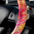 thumbnail image 5 of Jellyfish Car Wheel Cover, 14.5 Inch Printing PVC Leather Steering Wheel Cover Auto Accessories, 5 of 6