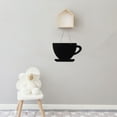 thumbnail image 4 of COMPUKAS 1Pcs Hanging Board Black Synthetic Material Notification Notice for Door Decor, 4 of 8