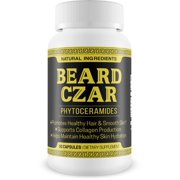 The Beard Czar - Phytoceramides - Promotes Healthy Hair & Smooth Skin - Supports Collagen Production - Helps Maintain Healthy Skin Hydration - 30 Capsules