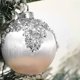 thumbnail image 4 of Lekihaqq Christmas Tree Ornaments Shatterproof Plastic Christmas Balls Decor White Gold Red Gray Hanging Holiday Party Tree Decorations for Home Family Kids, 4 of 9
