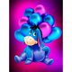thumbnail image 1 of Cuadros Decorativos Ronda completa 5D DIY diamante pintura Eeyore bordado punto de cruz decoración del hogar JShteea Nuevos Originales, 1 of 9