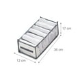 thumbnail image 2 of Cqxid Home Textile Storage Under $5 Mesh Clothes Storage Box Trouser Compartment Storage Box Drawer Compartment Bag, 2 of 2
