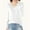 White, variant on POROPL Women's Sweaters Long Sleeve V-Neck Sweater Thin Knitted Top,Lightweight,Size S-XXL