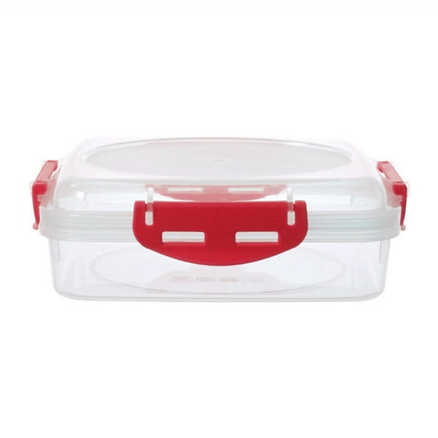 WHEANG Boîte de Conservation de Qualité Alimentaire Pain Riz Déjeuner Sandwich Boîte à Lunch Boîte d'Emballage Extérieure Compatible Micro-Ondes Convient pour le Dîner Portable et les Activités de Plein Air