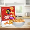thumbnail image 6 of RITZ Toasted Chips Roasted Garlic Crackers, Party Snacks, 8.1 oz, 6 of 13