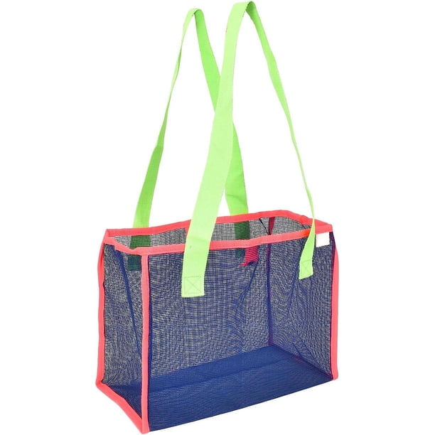 Bolsa De Malla Para Juguetes De Playa – Grande, Plegable Y Transpirable Para Niños, Ideal Para Piscina, Viajes Y Toallas