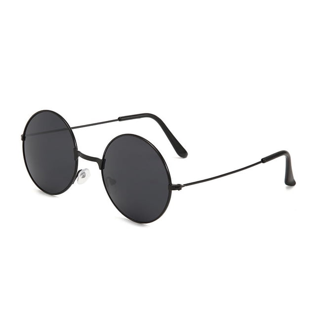 Gafas de sol de rendimiento para el día del niño Gafas de sol retro redondas reflectantes para niños Gafas de sol Little Monk