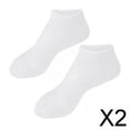 thumbnail image 1 of BELOVING 2xSoft Silicone Gel Socks Toe Socks Protection Foot Care Protector White L 2 Pcs, 1 of 10