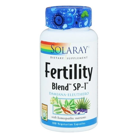 Solaray - Fertility Blend SP-1 - 100 Vegetarian (Best Fertility Drugs For Multiples)