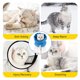 thumbnail image 3 of Collar Cat Cono Collar Deje de Lamer Bufanda Ajustable Collar de recuperación Cálida, 3 of 7