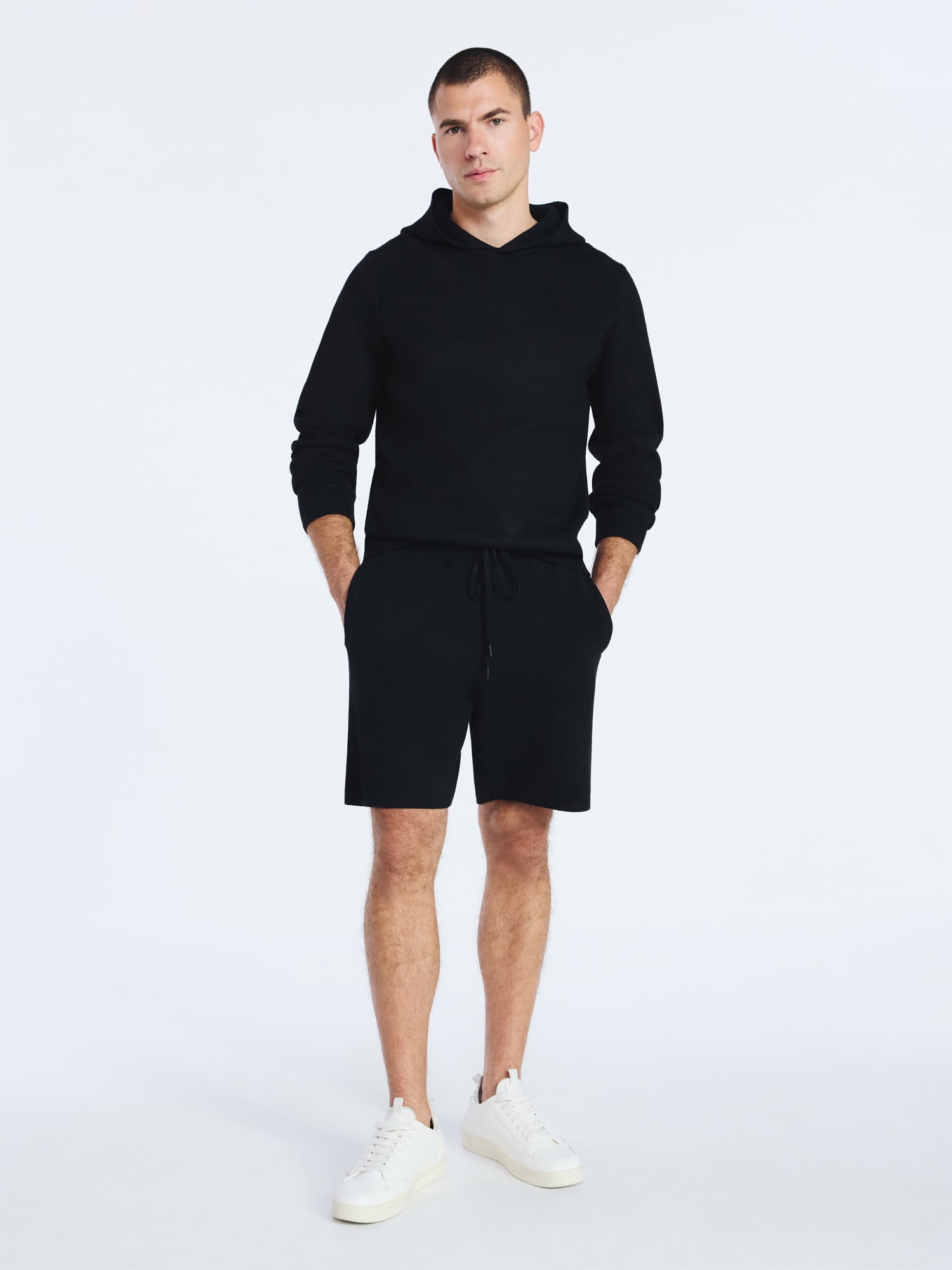 Free Assembly Men's Long Sleeve Pullover Hoodie, Sizes S-3XL