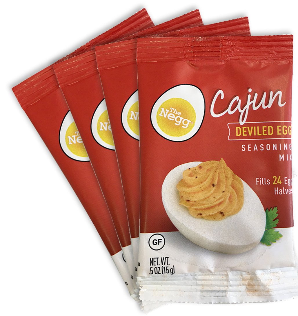 Negg® CAJUN Deviled Egg Seasoning Four Pack