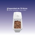 thumbnail image 2 of Contenedor de Granos Tipo Carro Caledonia, 79 L con con Tapa Deslizable y Cucharón, Polipropileno, Certificación NSF, ALGRA-21C, 2 of 12