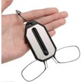 thumbnail image 1 of Clip Nose Reading Glasses, Portable Mini Keychain, Mirrorless Legs Matte Nose Pads Foldable Reading Glasses Suitable For Men And Women, 1 of 5