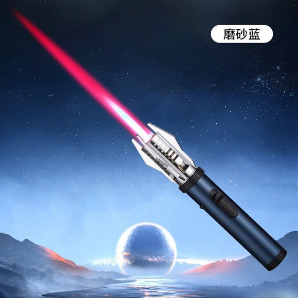 Lighter Clearance Metal Gas Lighter Windproof High Temperature Spitfire Household Kitchen,High Temperature Welding Gun, Windproof Direct Impact Lighter, Inflatable Outd