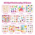 thumbnail image 2 of Qutz Abc Tarjetas Flash De Aprendizaje Para Niños Pequeños 2-4 Juguetes Para Autismo Terapia Del Habla Palabras Educativas Habladas A La Vista Jardín De Infancia Niños Y Niñas 248 Rosa, 2 of 5