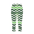 thumbnail image 2 of TaTaai St. Patrick's Day Random Print Women High Waist Capri Yoga Pants Skinny Fit Stretchy Fabric Machine Washable No Fading Versatile Holiday Casual Daily Sports Leggings Gift, 2 of 5