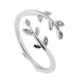 thumbnail image 1 of Anillo De Dedo Anillo De Hoja Ajustable Anillo Abierto Regalo De Joyería Para Niñas Mujeres seitruly AP006156-02, 1 of 6