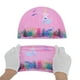 thumbnail image 5 of Gorro de natación de poliéster de dibujos animados de sirena rosa de 1 pieza, 5 of 6