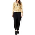thumbnail image 2 of CHAQUETA BOMBER PARA MUJER INSPIRE CHIC Corte Ajustado Ligera con Cremallera XL Amarillo, 2 of 4