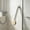 Gray, variant on Long Handle Shower Brush for Back Exfoliating - Soft Bristle Bath Brush for Body Cleansing, Daily Skin Care, and Scrubbing - Extended Reach Back Scrubber - 1 Pack