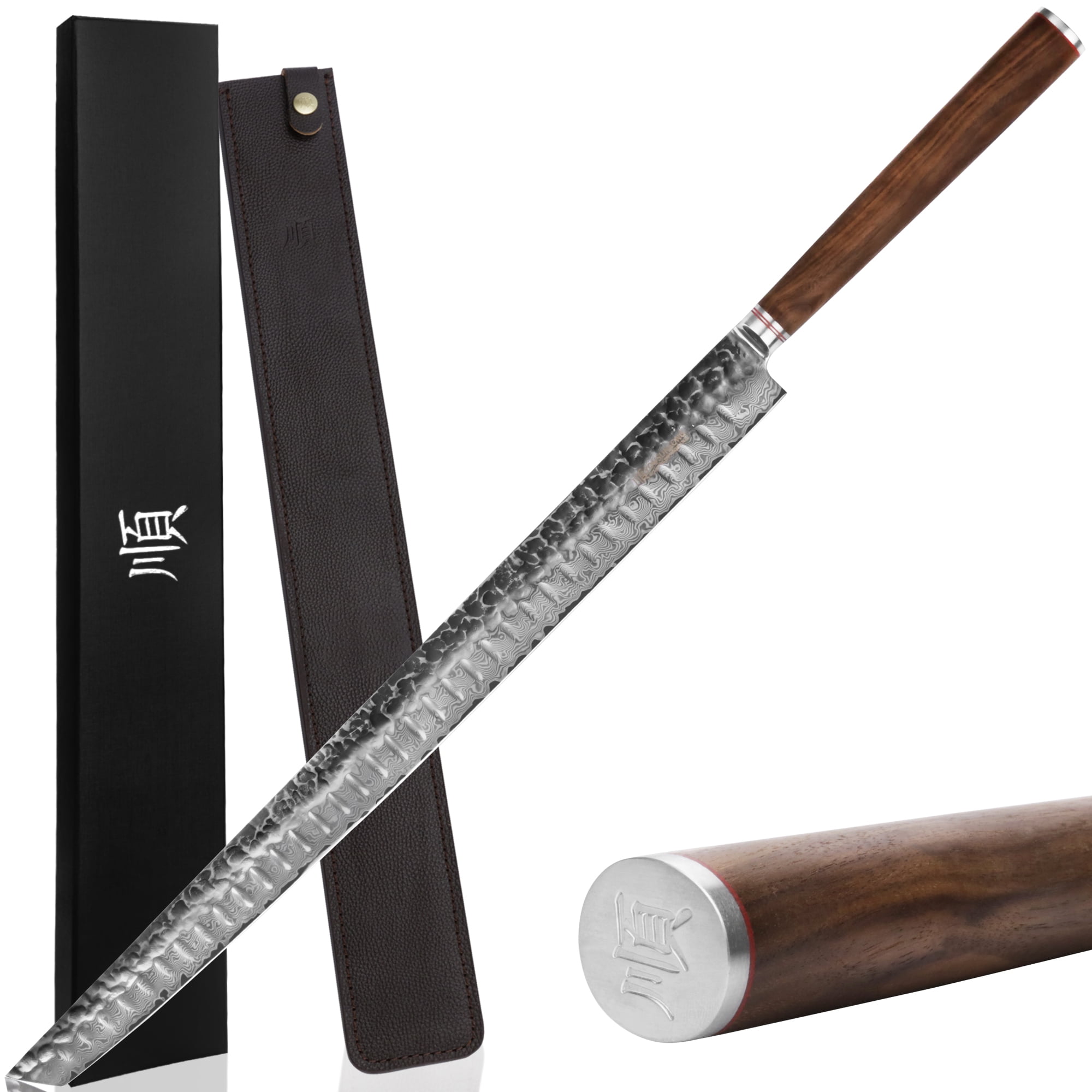 YOUSUNLONG Sakimaru Knife 23 inch Damascus Steel Fillet Knives for