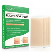 Aliver Silicone Scar Sheet Scar Patch C-section, Surgery, Burns Small Size Reusable